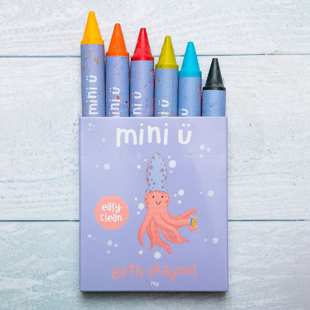 英國MINI U-隨手畫沐浴蠟筆(78g)4