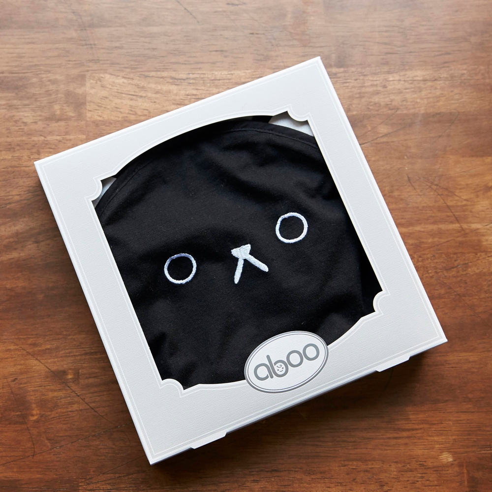 日本ABOO 動物造型長版圍裙(黑貓貓)10