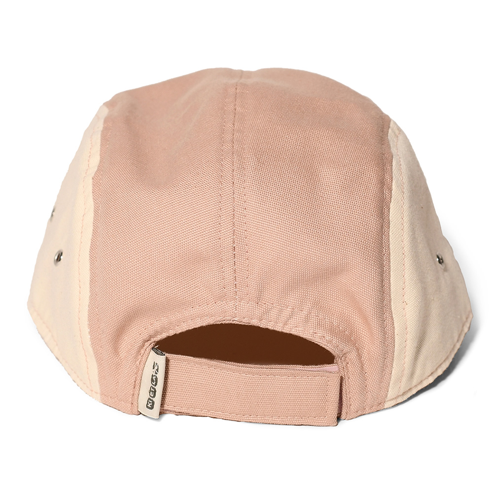 法國KiETLA 兒童遮陽棒球帽(天然棉白&粉)2