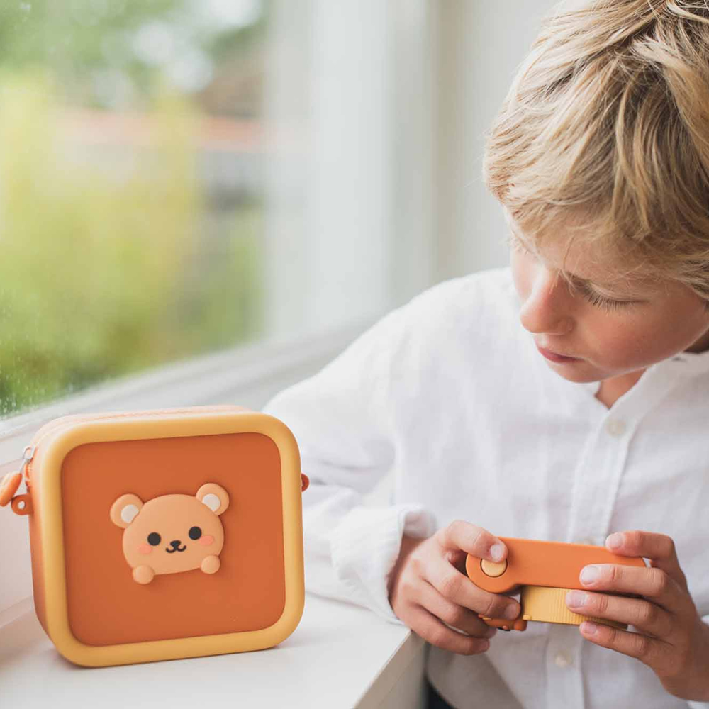 比利時TheZoofamily-UrbanZoo 兒童數位相機(棕熊)10