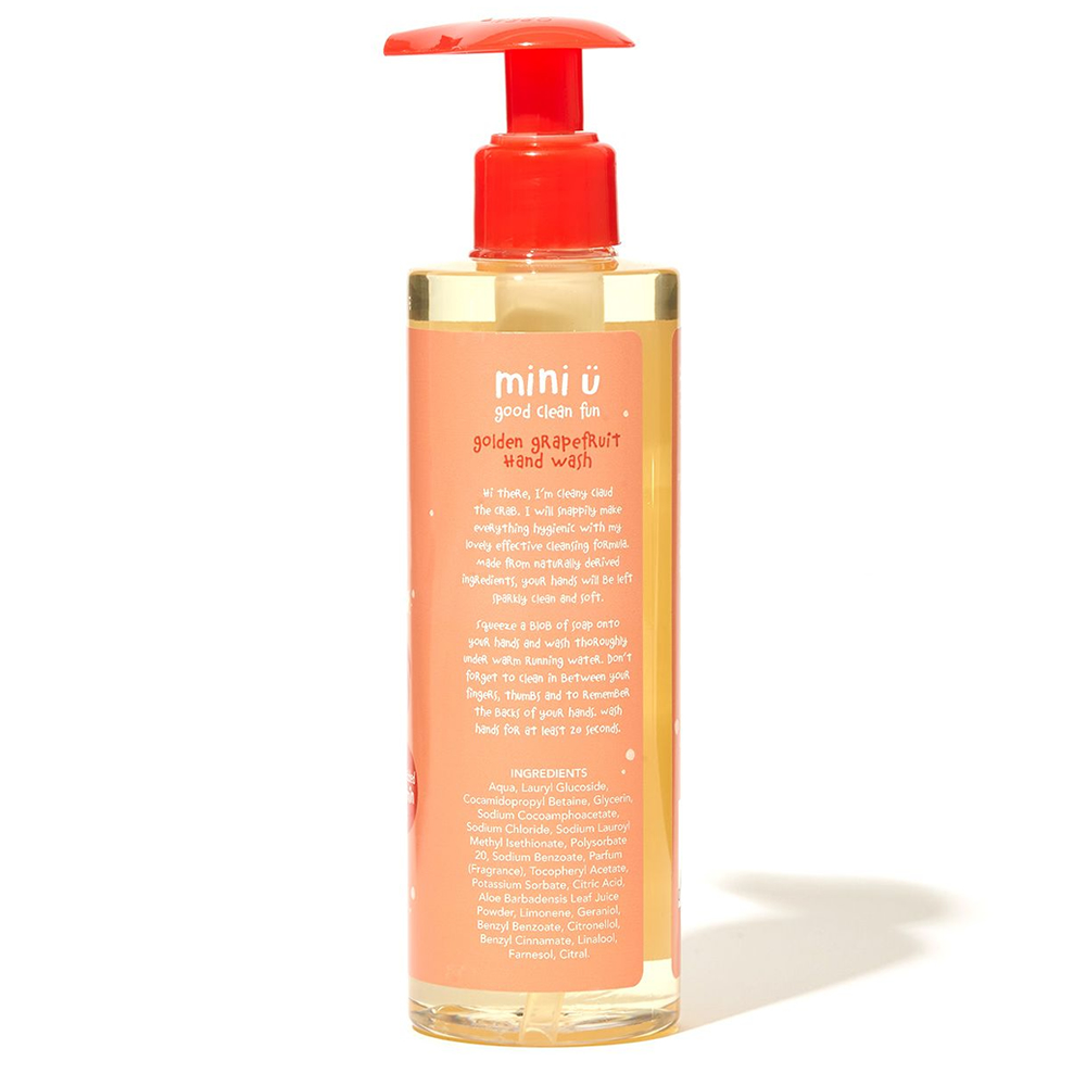 英國MINI U-金黃香柚洗手液(250ml)2