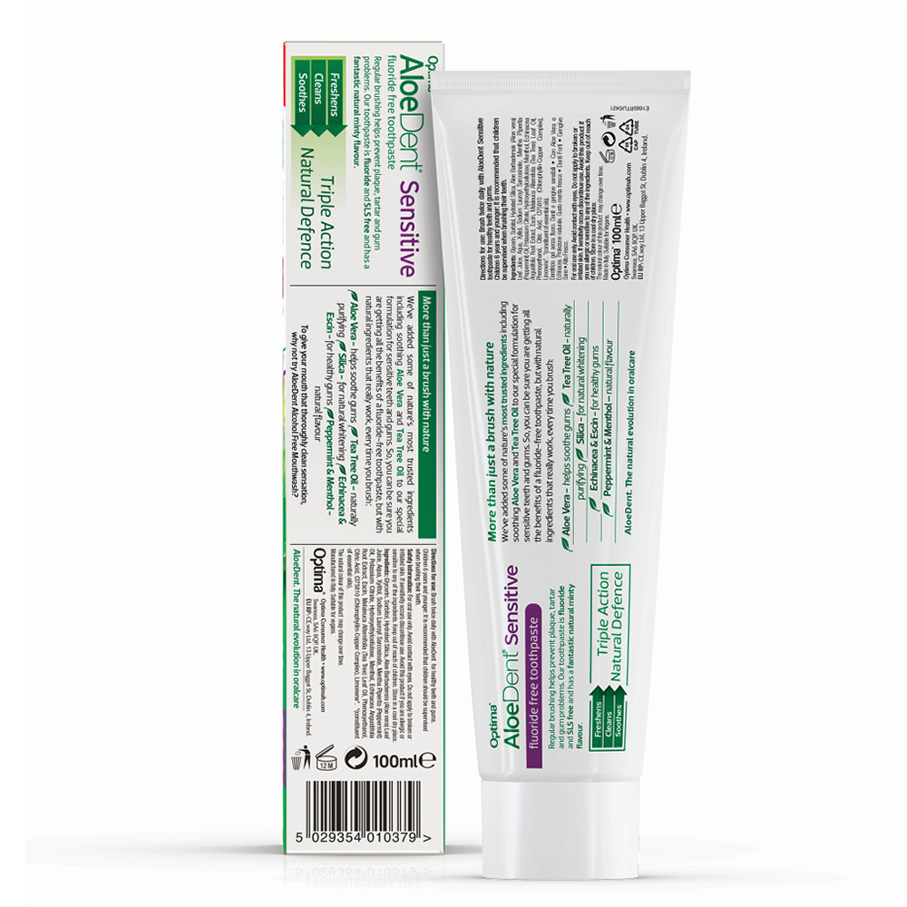 英國Aloe Dent-安敏舒牙膏(無氟)2