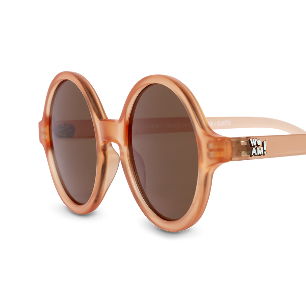 法國WOAM Disco迪斯可幼童太陽眼鏡(2-6Y 杏桃粉)3