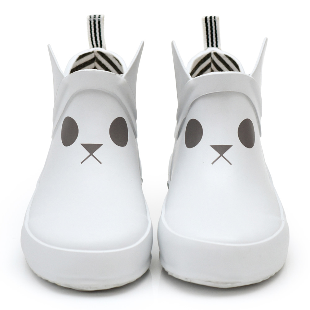 法國BOXBO KERRAN雨靴-遊樂園(貓咪白)2