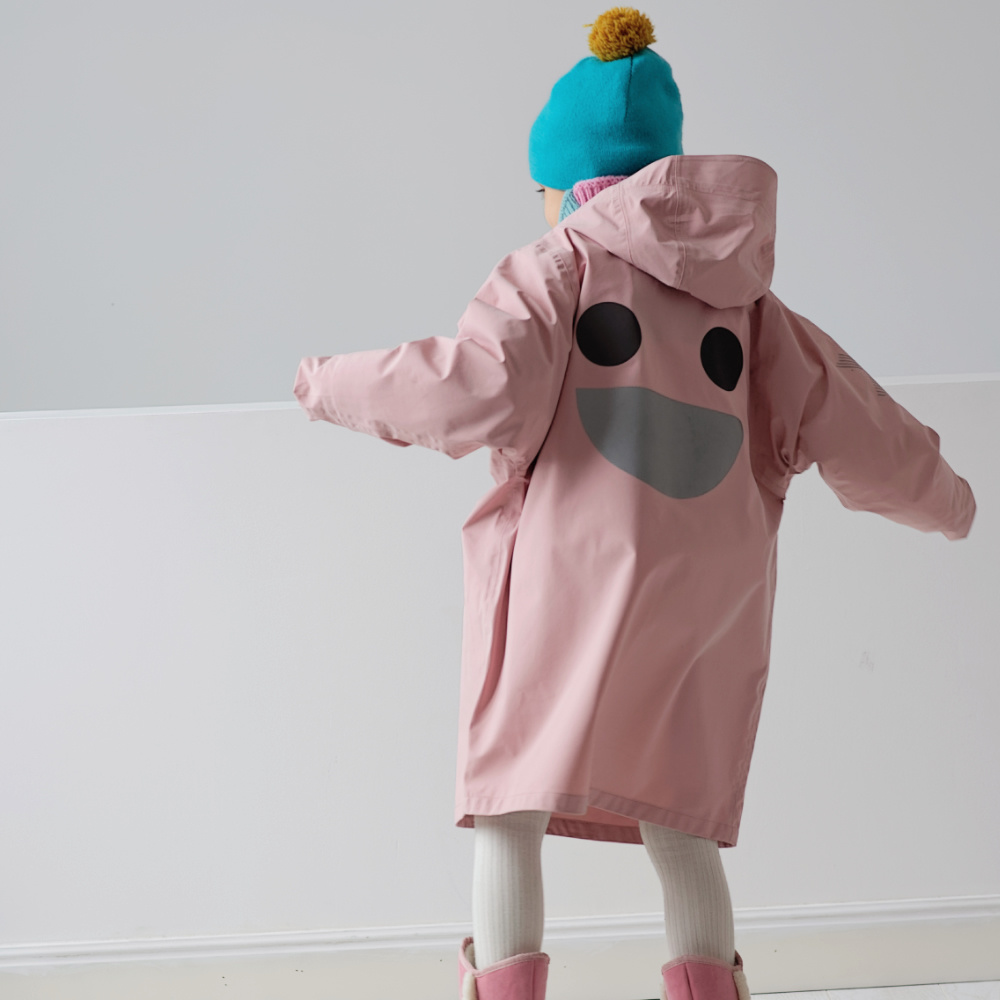 法國BOXBO WISTITI防水透氣機能衣(蜜桃粉)4