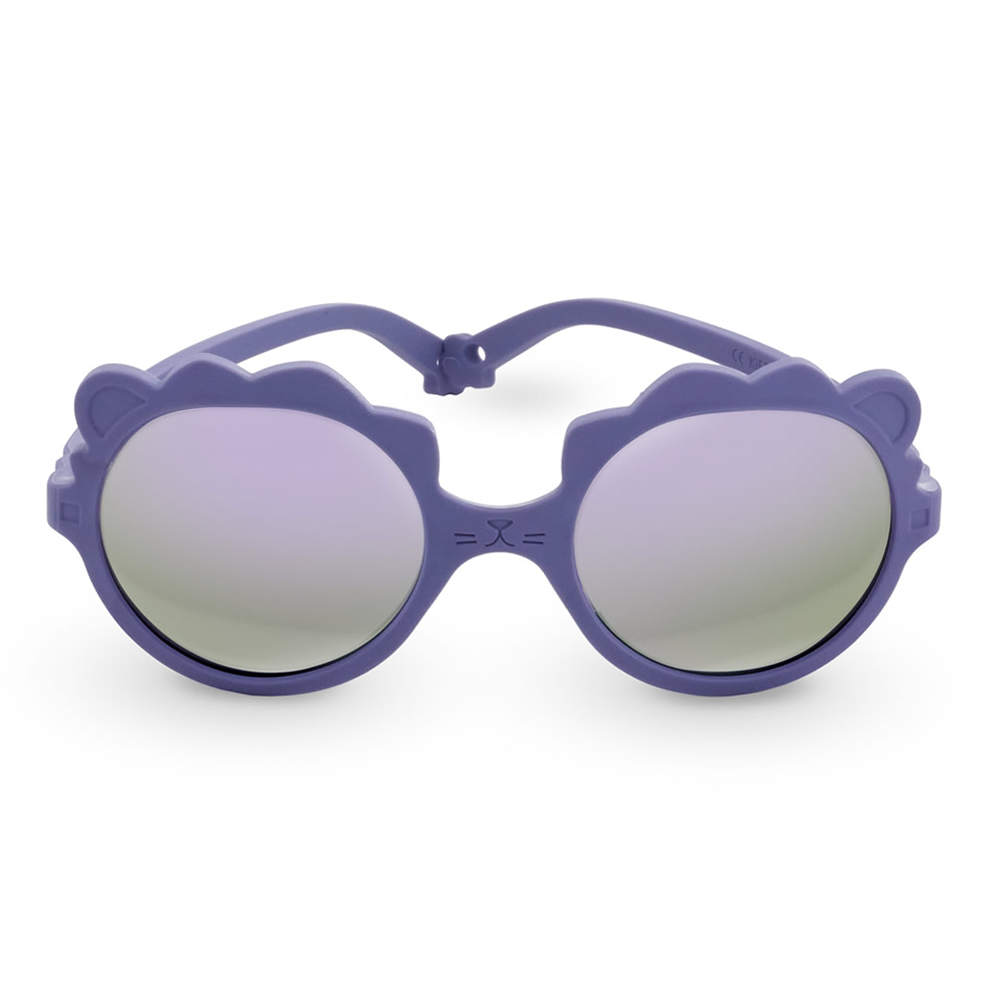 法國KiETLA LION萌貝獅幼兒太陽眼鏡(1-4Y 紫丁香)3