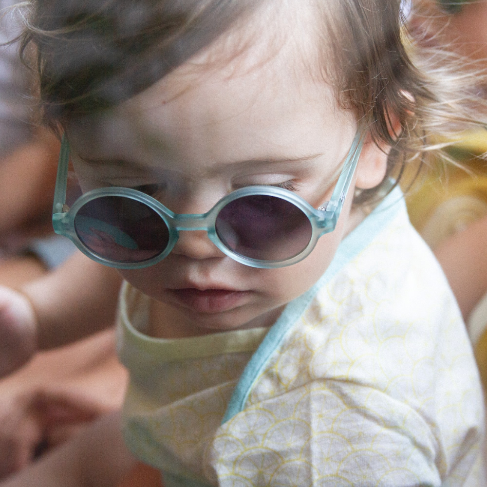 法國WOAM Disco迪斯可幼童太陽眼鏡(0-6Y 晴空藍)7