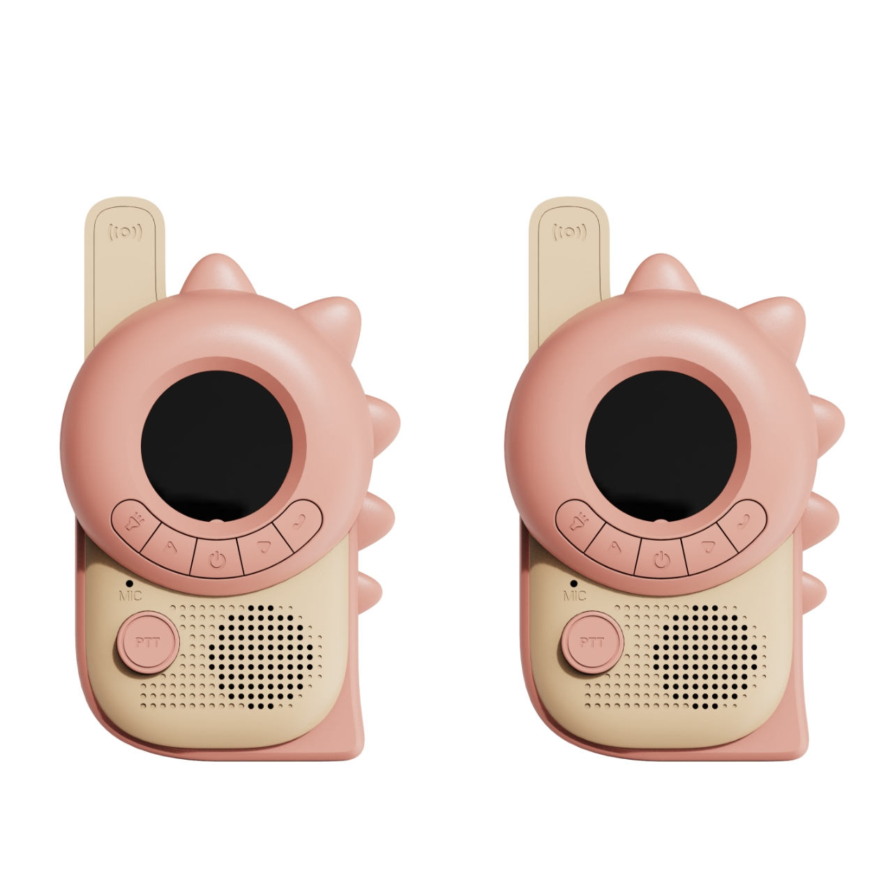 比利時TheZoofamily-WalkieTalkie 冒險家對講機(粉紅恐龍)1