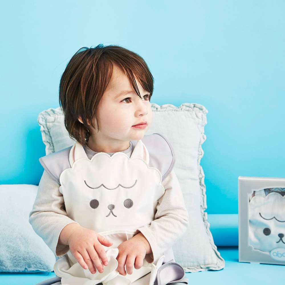 日本ABOO 動物造型長版圍裙(羊駝)11