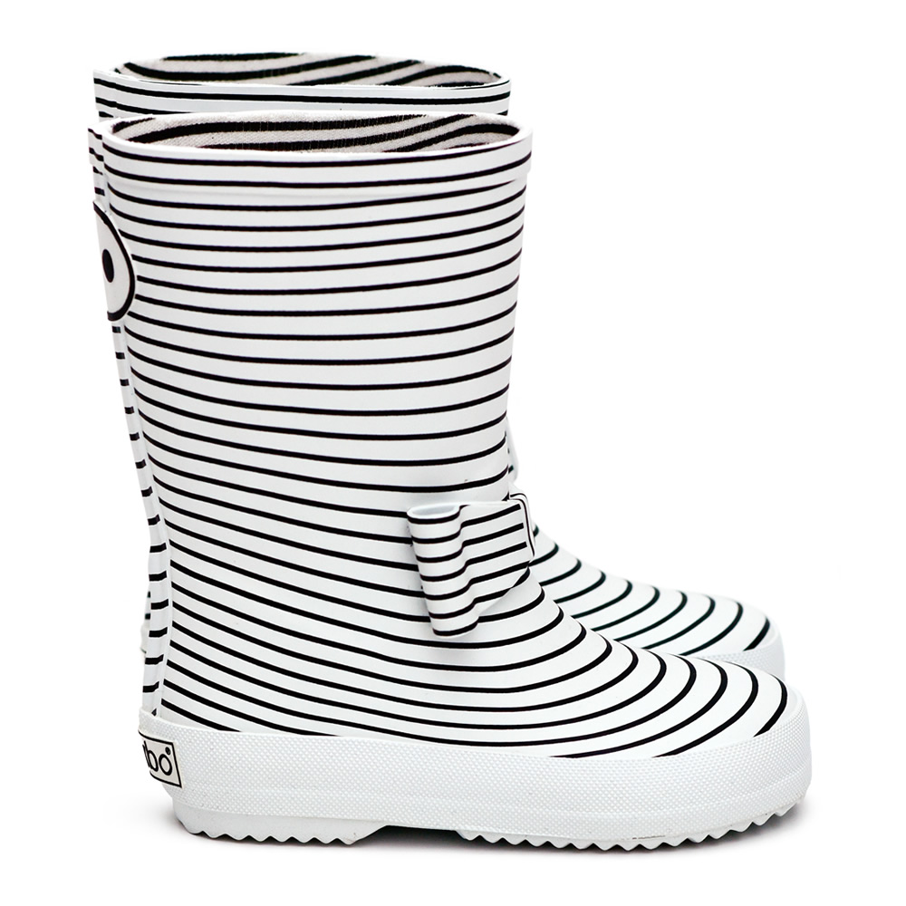 法國BOXBO MARINE STRIPE雨靴-愛時尚(蝴蝶結)2