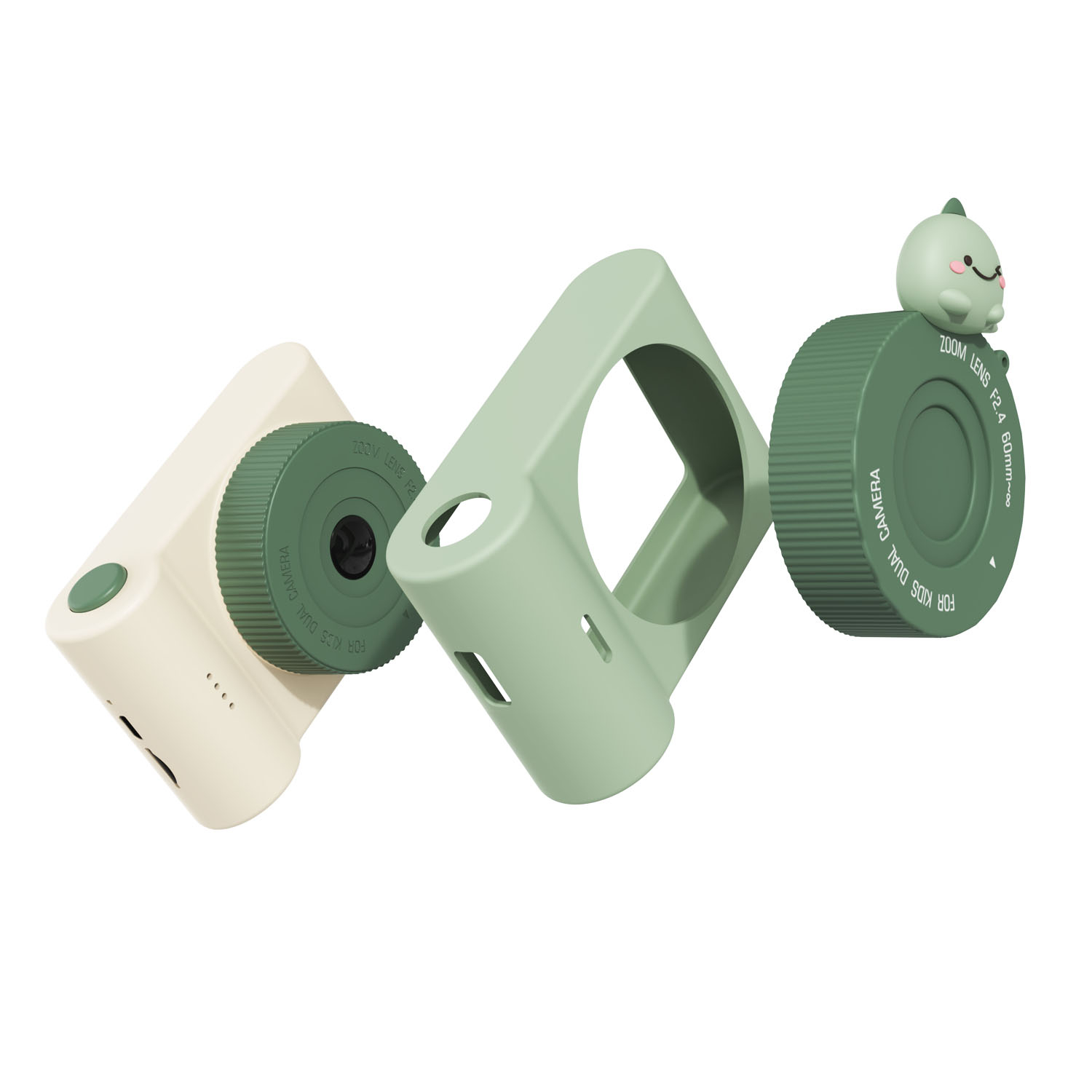 比利時TheZoofamily-UrbanZoo 兒童數位相機(冒險綠龍)5