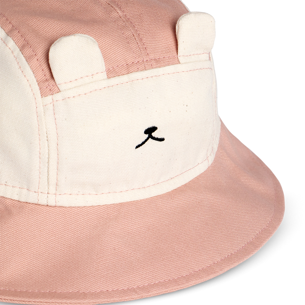 法國KiETLA BOB's萌貝貝遮陽帽(蜜糖粉)5