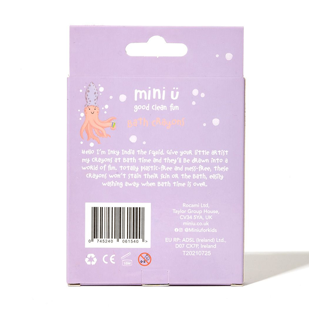 英國MINI U-隨手畫沐浴蠟筆(78g)2