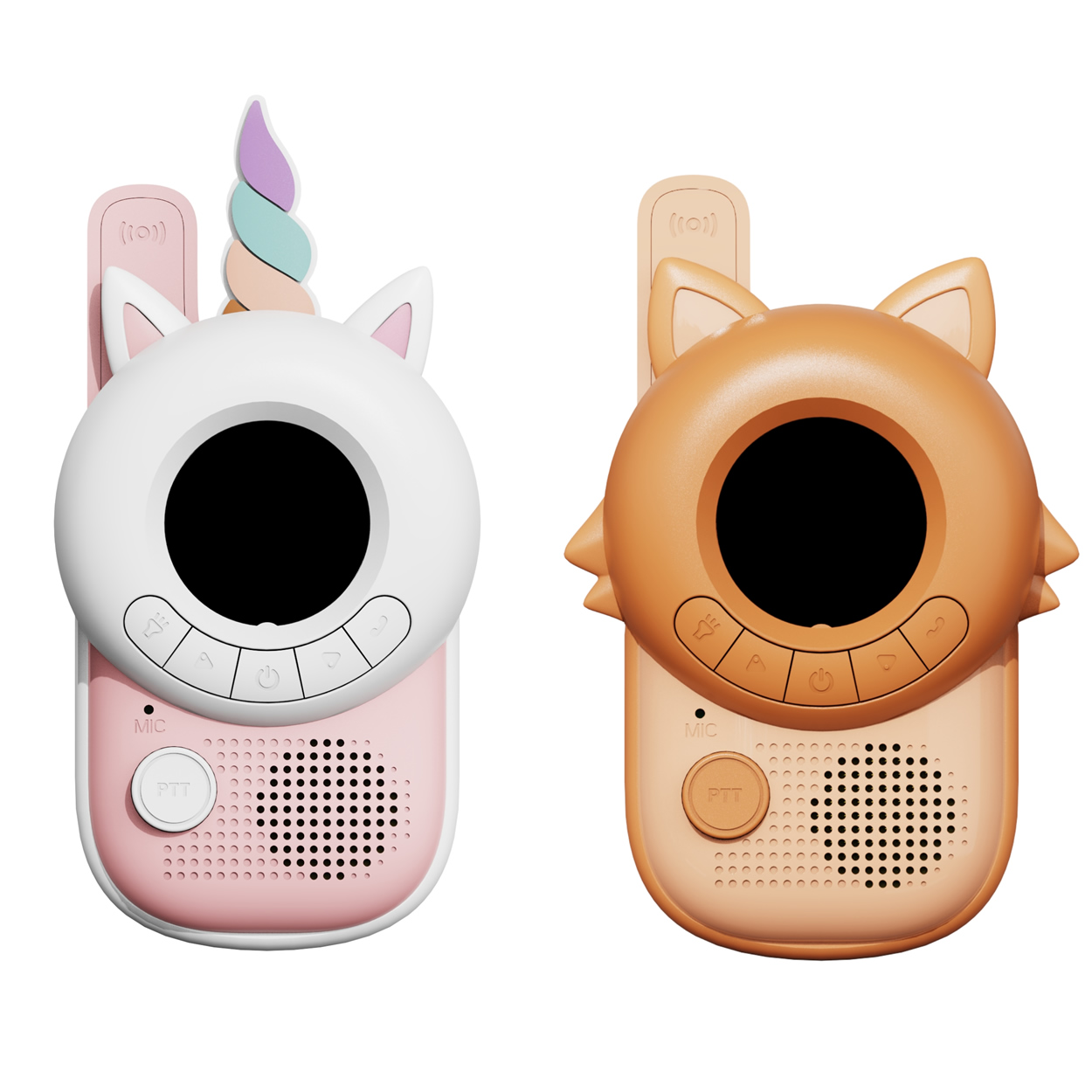比利時TheZoofamily-WalkieTalkie 冒險家對講機(狐狸/獨角獸)1