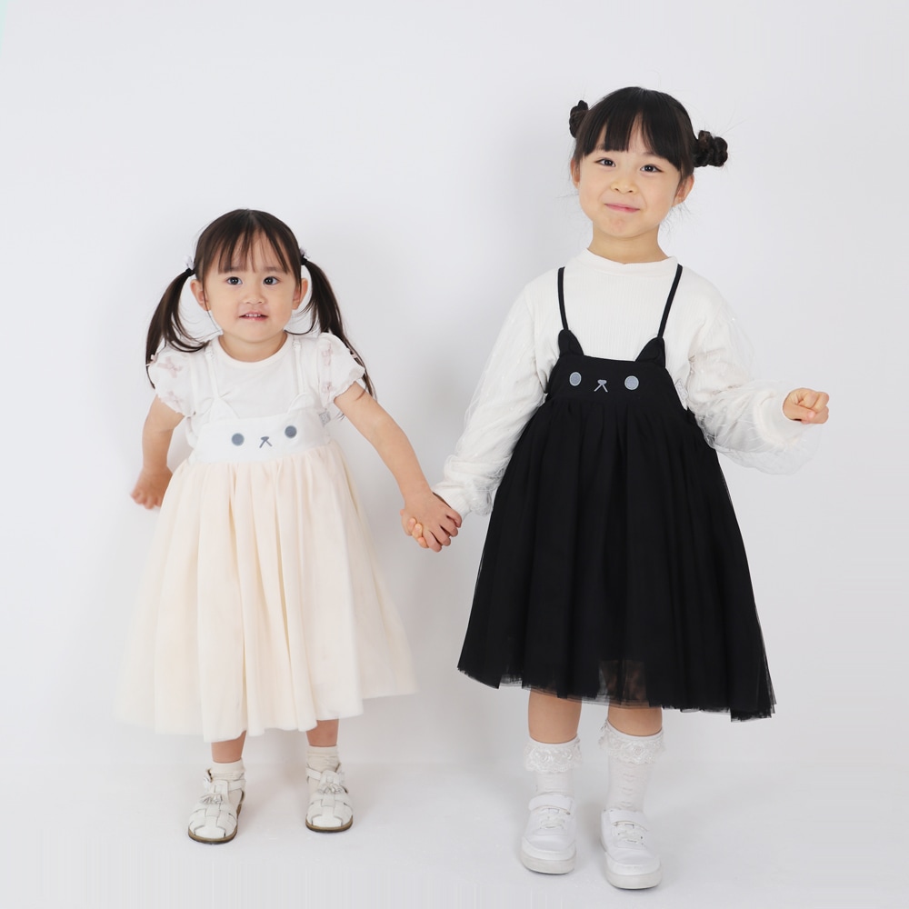 日本ABOO 薄紗連身裙(黑貓貓)3