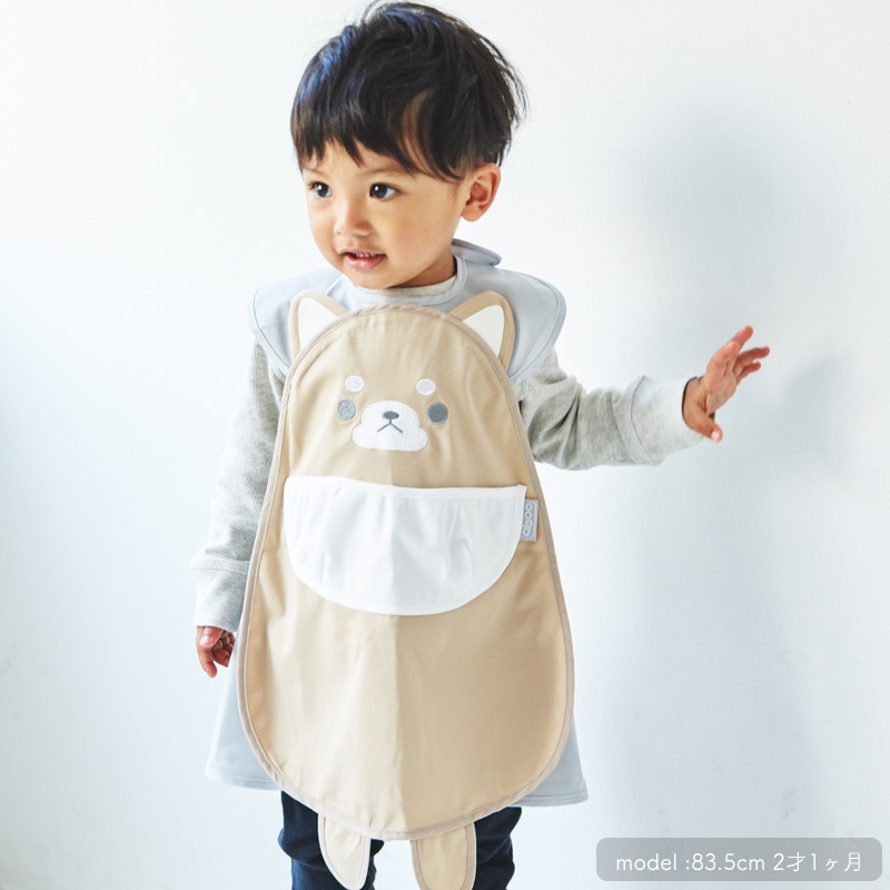 日本ABOO 動物造型長版圍裙(柴犬)2