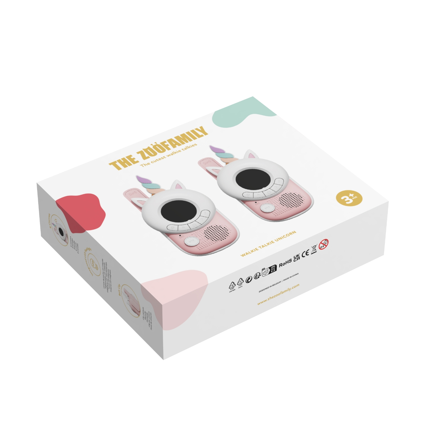 比利時TheZoofamily-WalkieTalkie 冒險家對講機(獨角獸)6