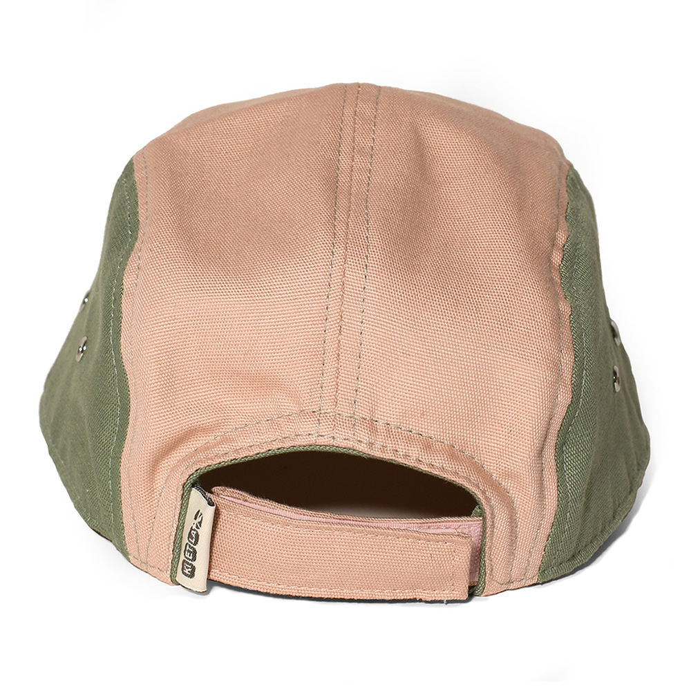 法國KiETLA 兒童遮陽棒球帽(天然棉白&粉&綠)2