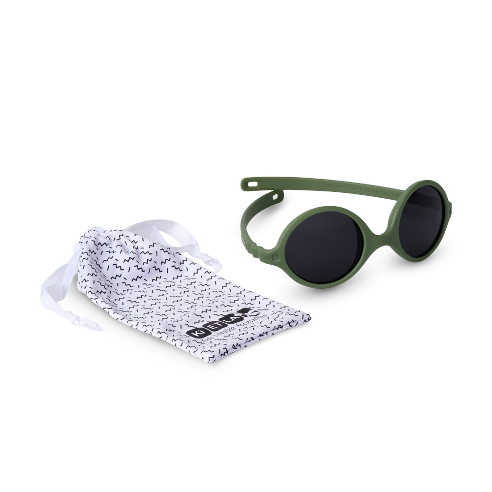 法國KiETLA 黛寶拉幼兒太陽眼鏡(0-12M/卡其綠)4