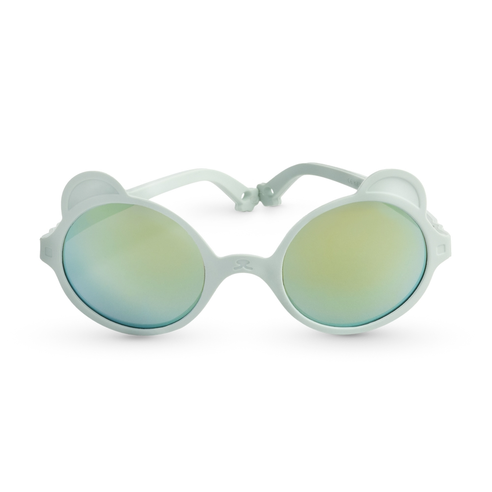 法國KiETLA OURS'ON萌貝熊幼兒太陽眼鏡(1-4Y 杏仁綠)2