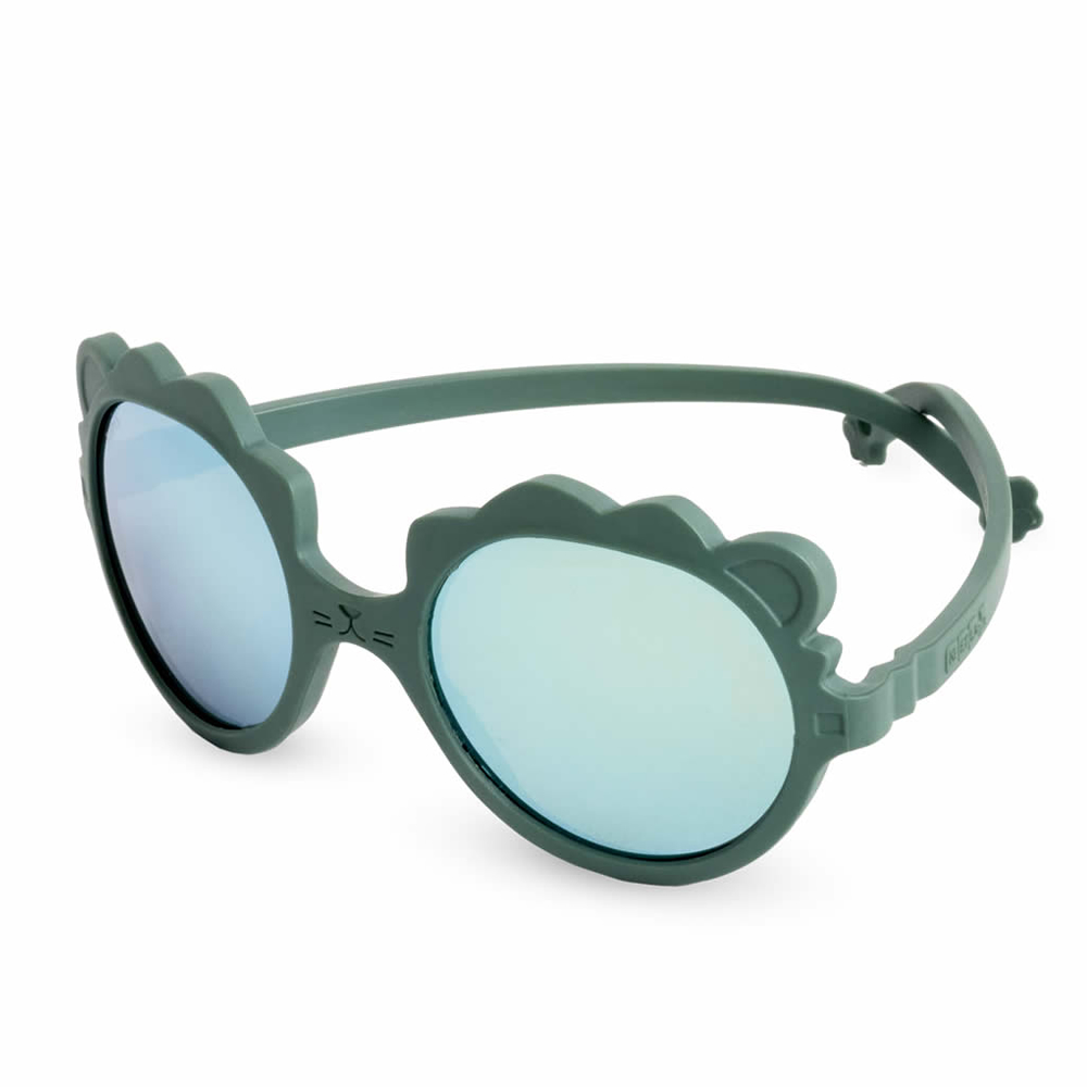 法國KiETLA LION萌貝獅幼兒太陽眼鏡(1-4Y 松葉綠)5