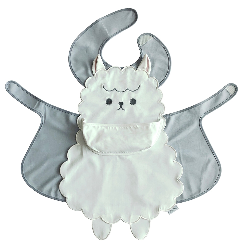 日本ABOO 動物造型長版圍裙(羊駝)14