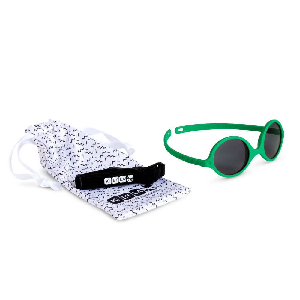 法國KiETLA 黛寶拉幼兒太陽眼鏡(0-12M/原野綠)3