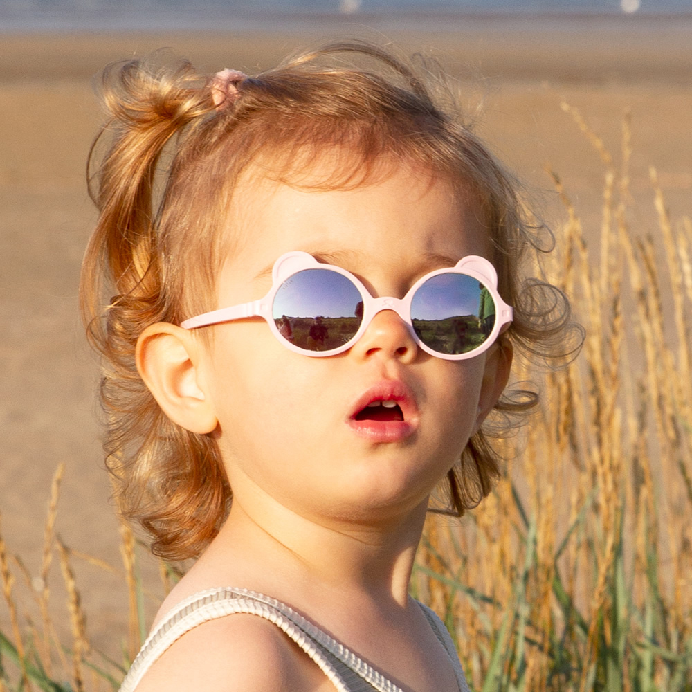 法國KiETLA OURS'ON萌貝熊幼兒太陽眼鏡(1-4Y 淺玫粉)6