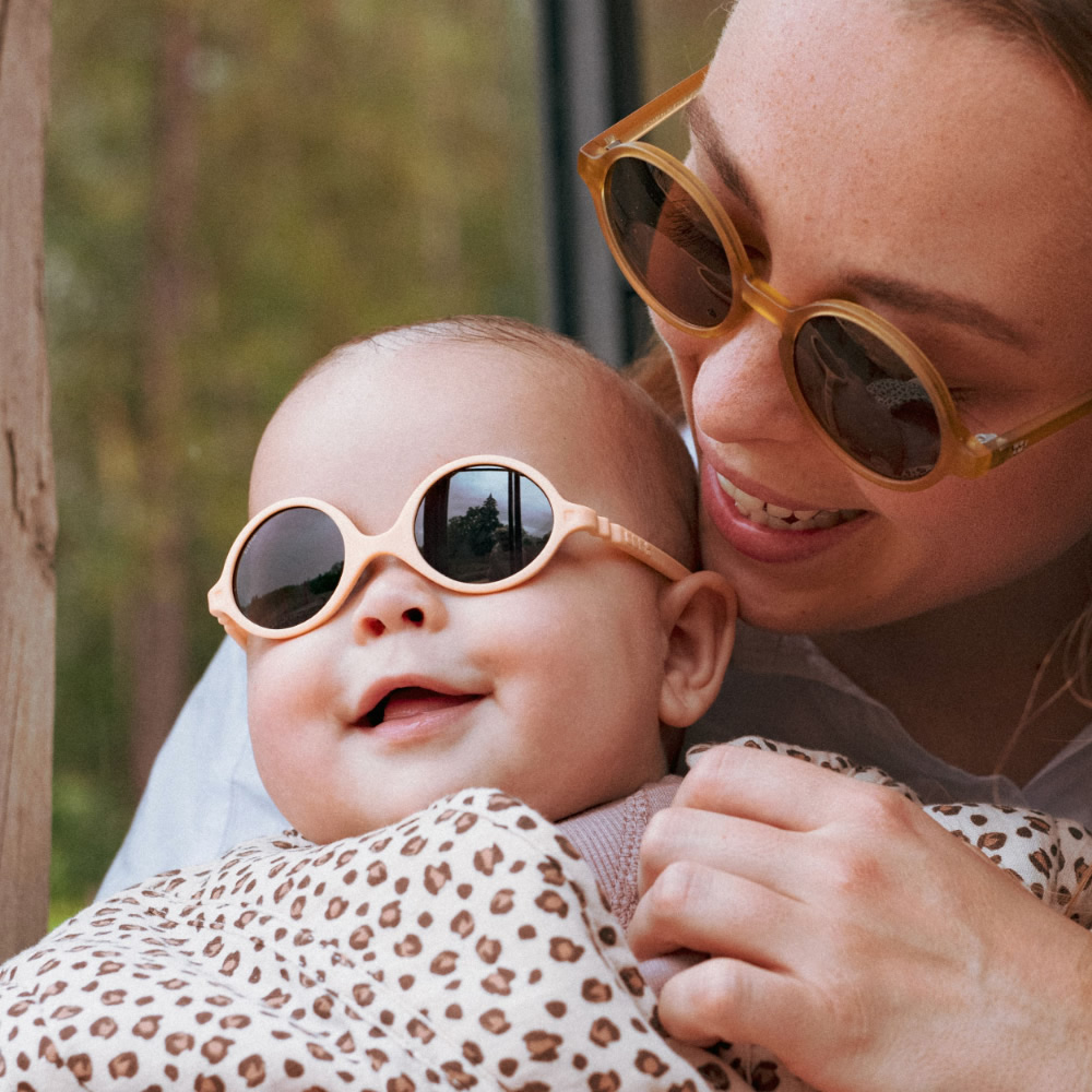 法國KiETLA 黛寶拉幼兒太陽眼鏡(0-12M/杏桃粉)6