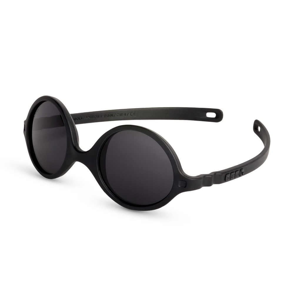 法國KiETLA 黛寶拉幼兒太陽眼鏡(0-12M/酷黑)1