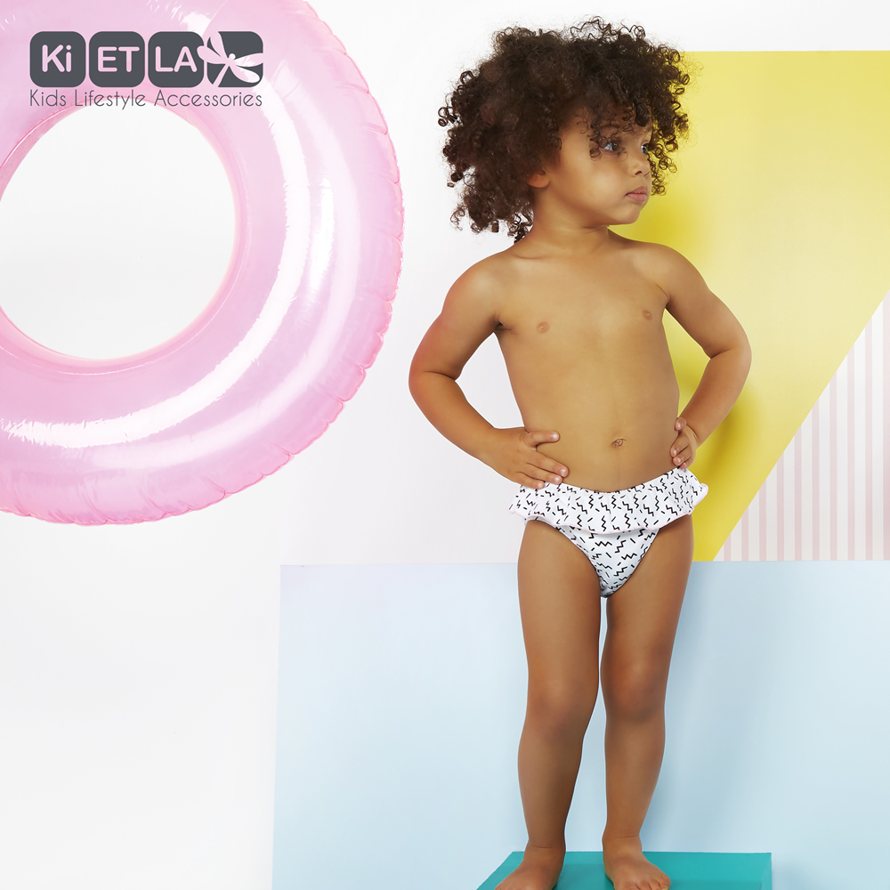 法國KiETLA 抗UV防曬女孩泳褲7