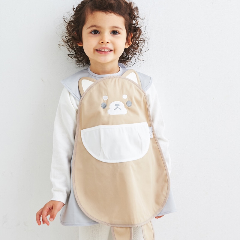 日本ABOO 動物造型長版圍裙(柴犬)1