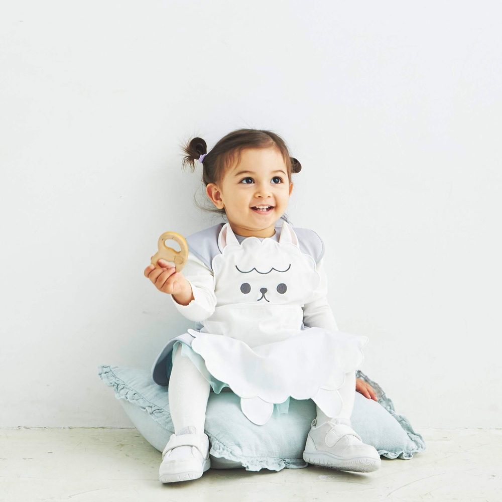 日本ABOO 動物造型長版圍裙(羊駝)3