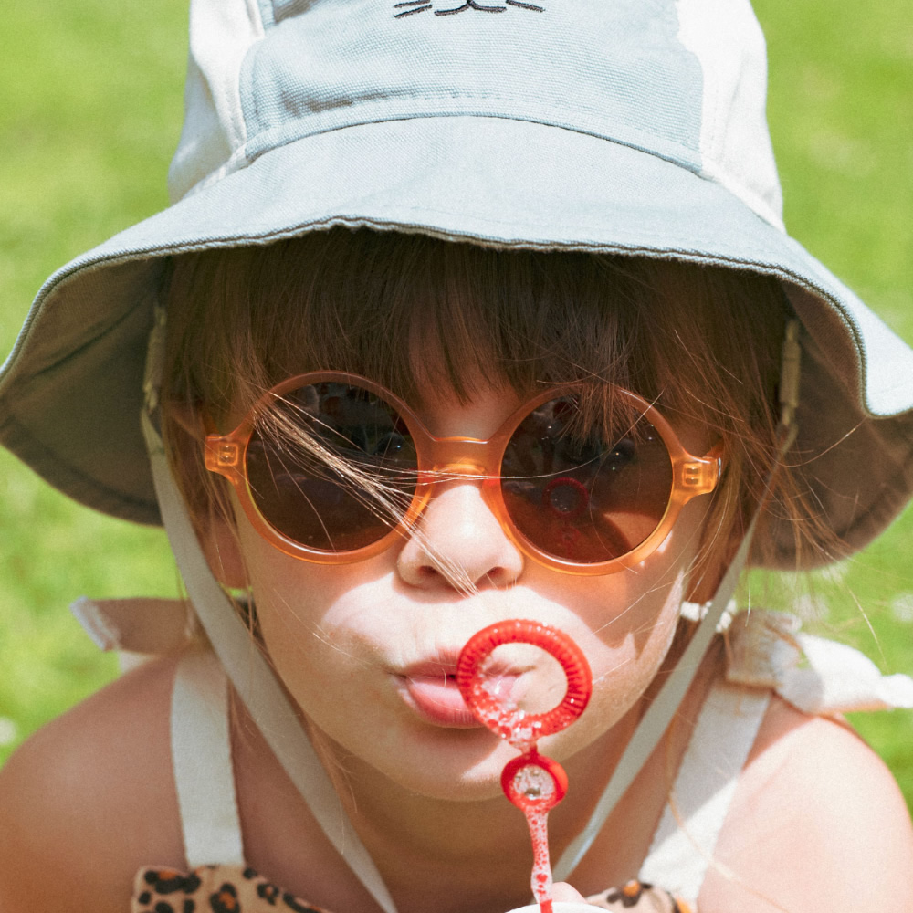 法國WOAM Disco迪斯可幼童太陽眼鏡(2-6Y 杏桃粉)5