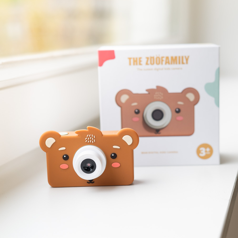 比利時TheZoofamily-ZooFriends 幼童數位相機(棕熊)12