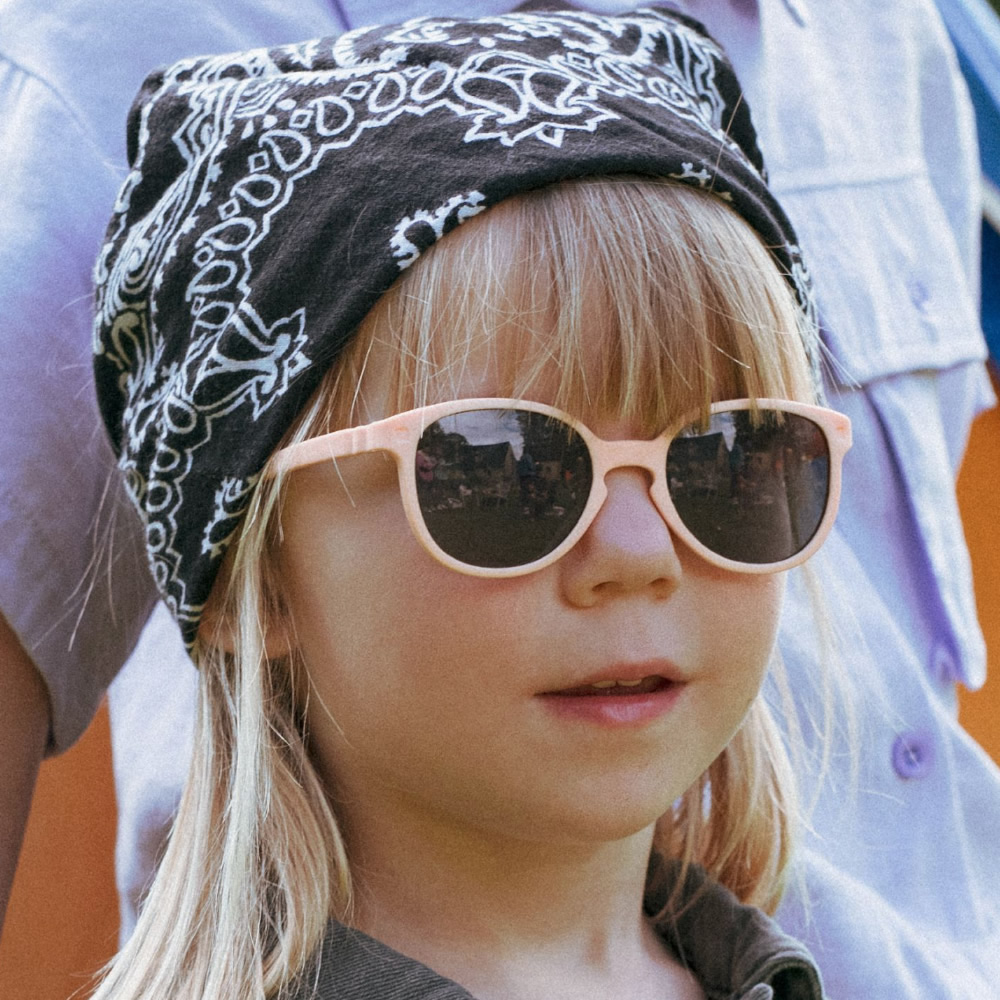 法國KiETLA WAZZ瓦茲幼兒太陽眼鏡(1-4Y 杏桃粉)6