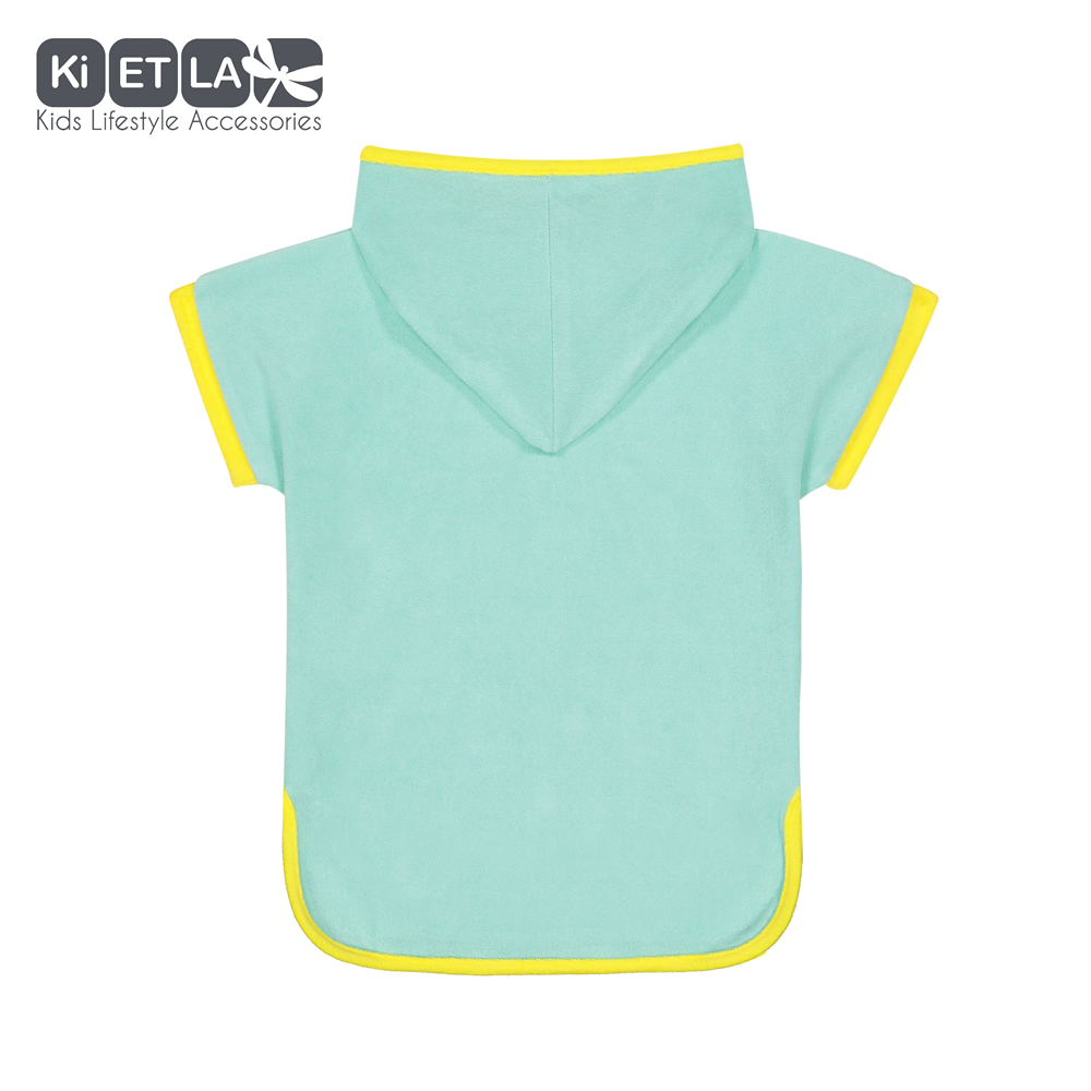 法國KiETLA 抗UV防曬輕鬆穿浴袍(薄荷綠)5