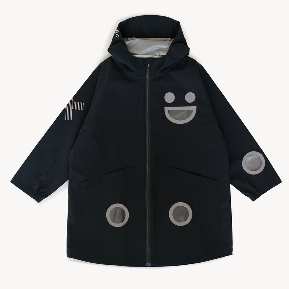 法國BOXBO WISTITI防水透氣機能衣(暗夜黑)1