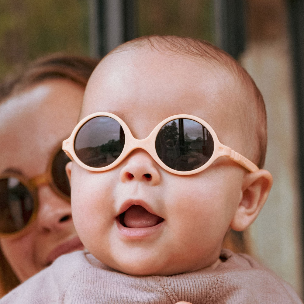 法國KiETLA 黛寶拉幼兒太陽眼鏡(0-12M/杏桃粉)5