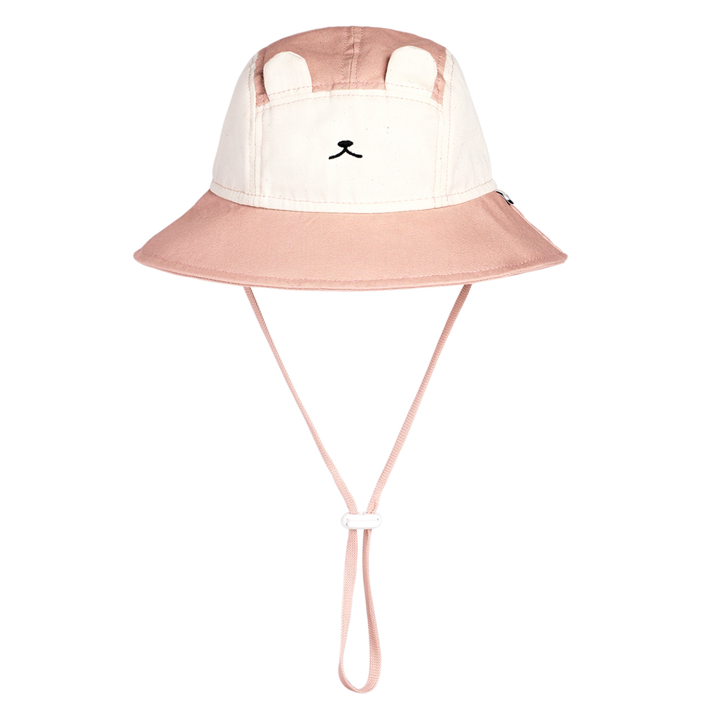 法國KiETLA BOB's萌貝貝遮陽帽(蜜糖粉)4