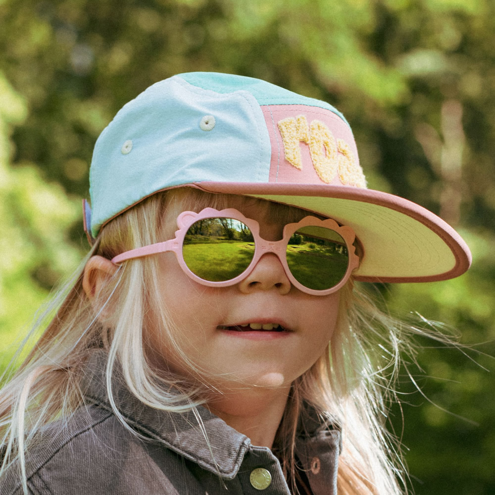 法國KiETLA LION萌貝獅幼兒太陽眼鏡(1-4Y 櫻花粉)6