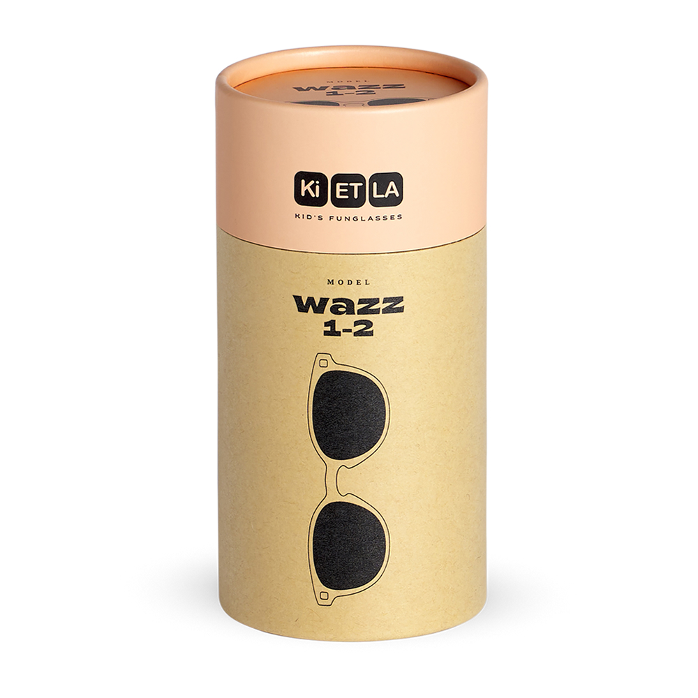 法國KiETLA WAZZ瓦茲幼兒太陽眼鏡(1-4Y 杏桃粉)4