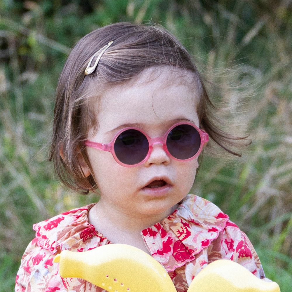 法國WOAM Disco迪斯可幼童太陽眼鏡(0-6Y 莓果粉)7