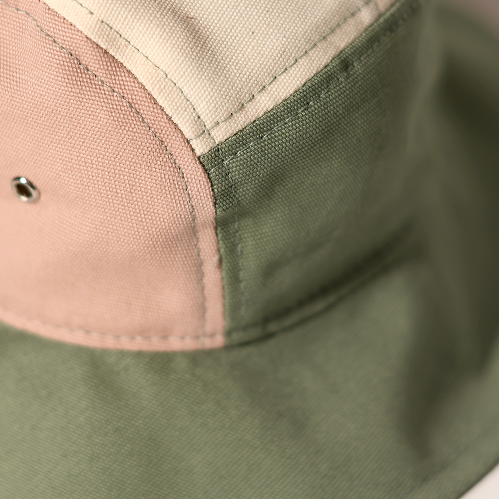 法國KiETLA 幼童休閒遮陽帽(天然棉白&粉&綠)3