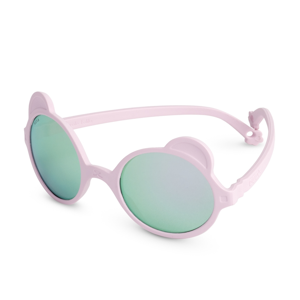 法國KiETLA OURS'ON萌貝熊幼兒太陽眼鏡(1-4Y 淺玫粉)1