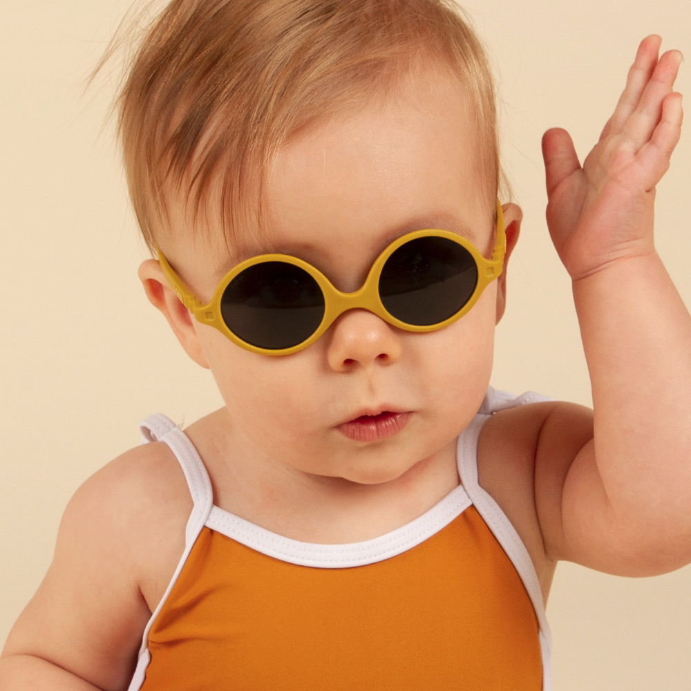 法國KiETLA 黛寶拉幼兒太陽眼鏡(0-12M/芥末黃)6