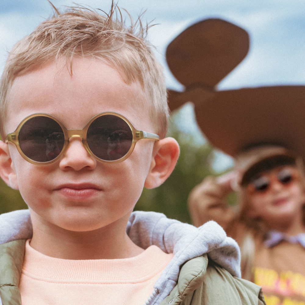 法國WOAM Disco迪斯可幼童太陽眼鏡(2-6Y 橄欖綠)5