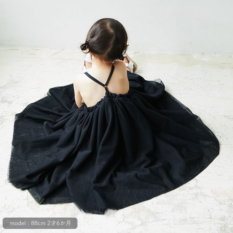 日本ABOO 薄紗連身裙(黑貓貓)5