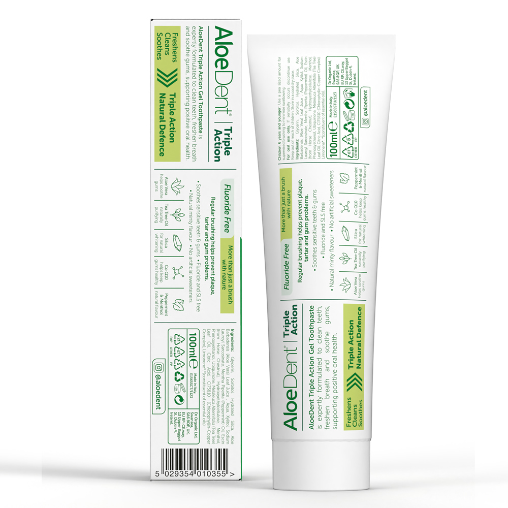 英國Aloe Dent-三重防護牙膏(無氟)2