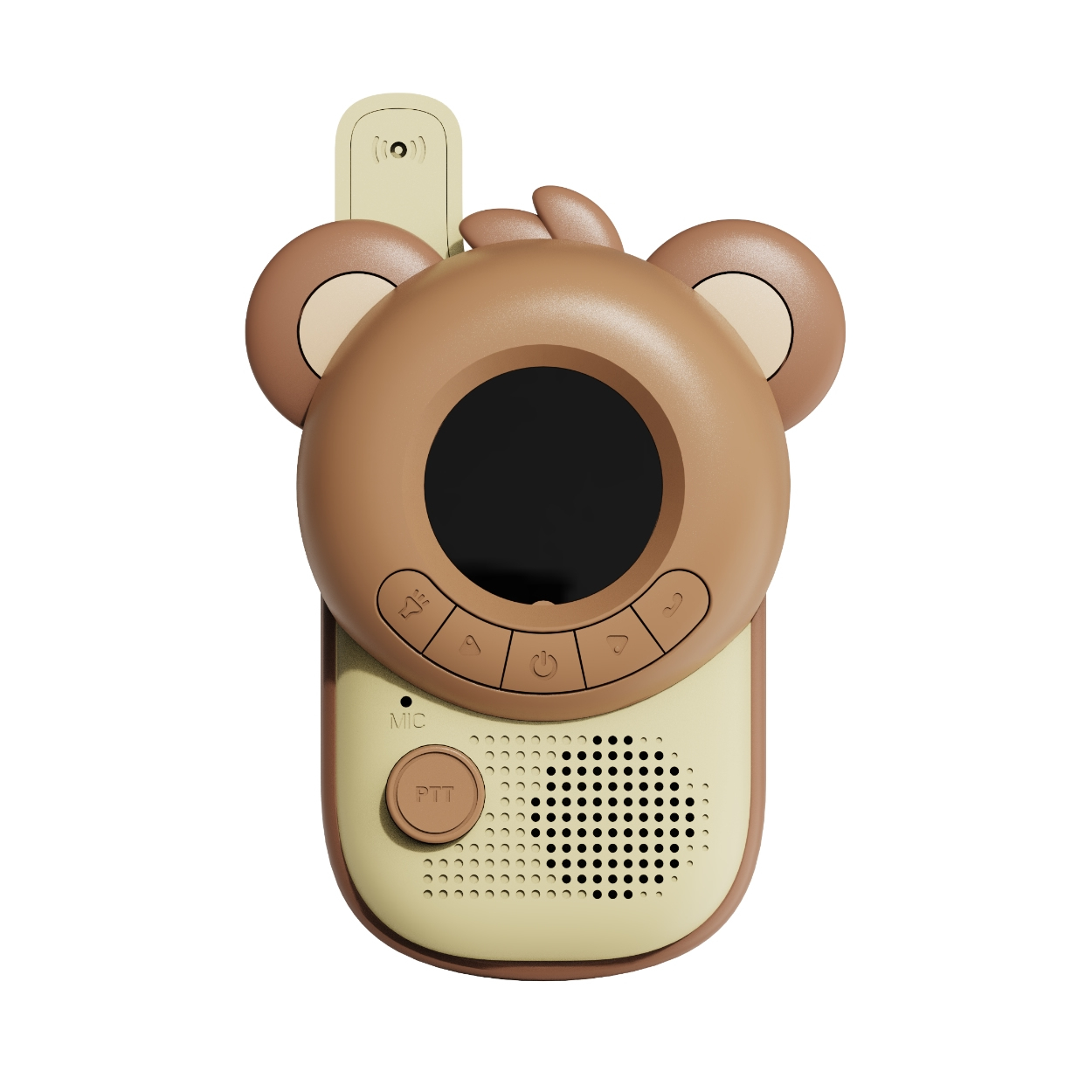 比利時TheZoofamily-WalkieTalkie 冒險家對講機(棕熊/花兔)2
